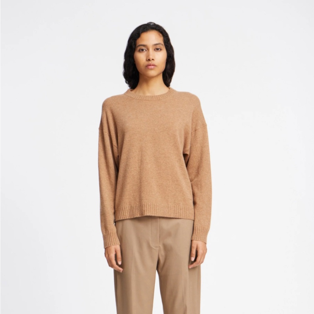 MUNTHE KIARAN CASHMERE KNIT,
CAMEL SIZe 34